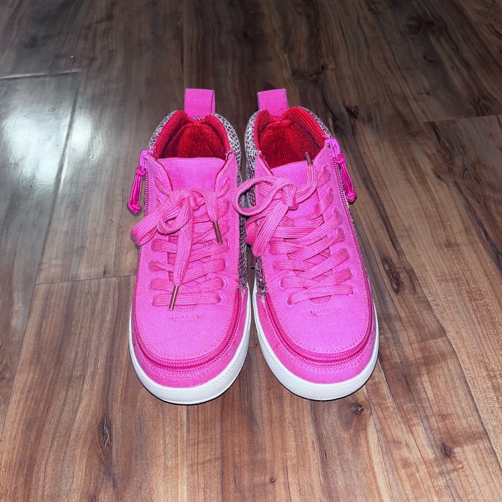 Vibrant Pink Kids Sneakers